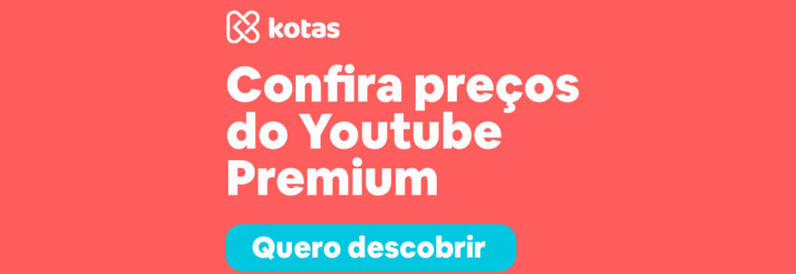 youtube premium preços