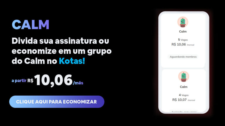 Aplicativo Calm vale a pena? Veja o que é e como funciona