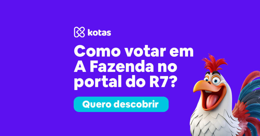 como votar em a fazenda