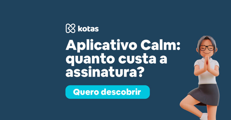 aplicativo Calm preço