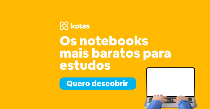 melhores notebooks para estudar